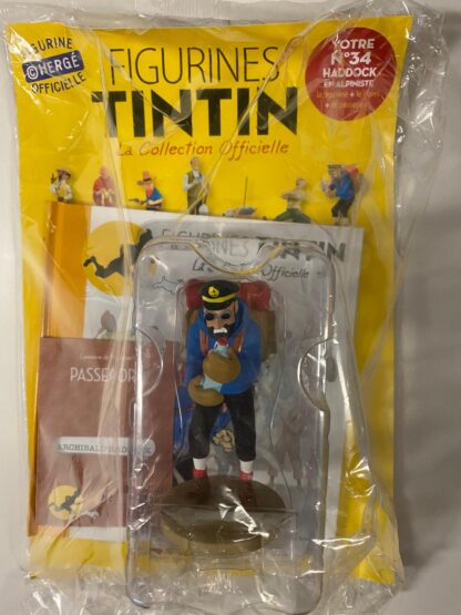 Tintin - Statyett N34 - Haddock - En Alpiniste - RARE