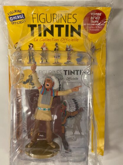 Tintin - Statyett N41 - Taupe Au Regard Percant - RARE