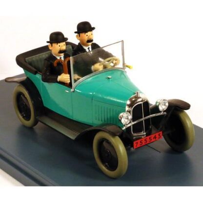 Tintin - 1:24 Modellbil #24 - Dupntarnas Citroen 5CV
