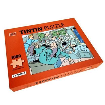 Tintin - Pussel - I viktlöst tillstånd