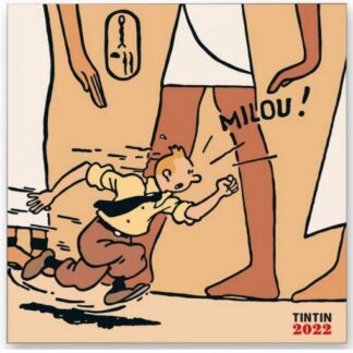 Tintin - Kalender 30 x 30 cm 2022