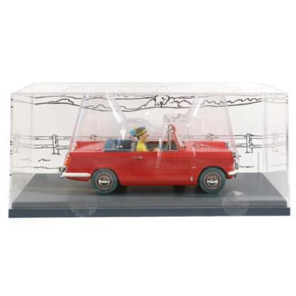 Tintin - 1:24 Modellbil #52 - Turist Röd bil