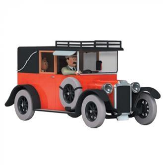 Tintin - 1:24 Modellbil #62 -Röd/svart Taxa
