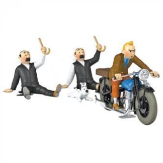 Tintin - 1:24 Modellbil #70 Tintin Motorcykel