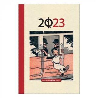 Tintin - Kalender, bok, 9cm x 16cm 2023