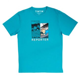 Tintin - T-Shirt - Tintin Reporter Blå