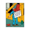 Tintin - Statyett - Haddock täckt i färg