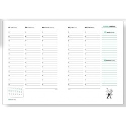Tintin - Kalender bok 16 x 21 cm 2026