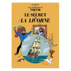 Poster - Tintin Le secret de la Licorne - Enhörningens hemlighet
