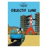 Poster - Tintin Objectif Lune - Månen tur och retur (del 1)