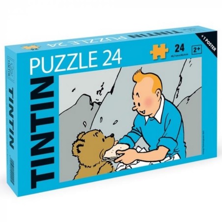 Tintin - Pussel - Tintin och björnungen