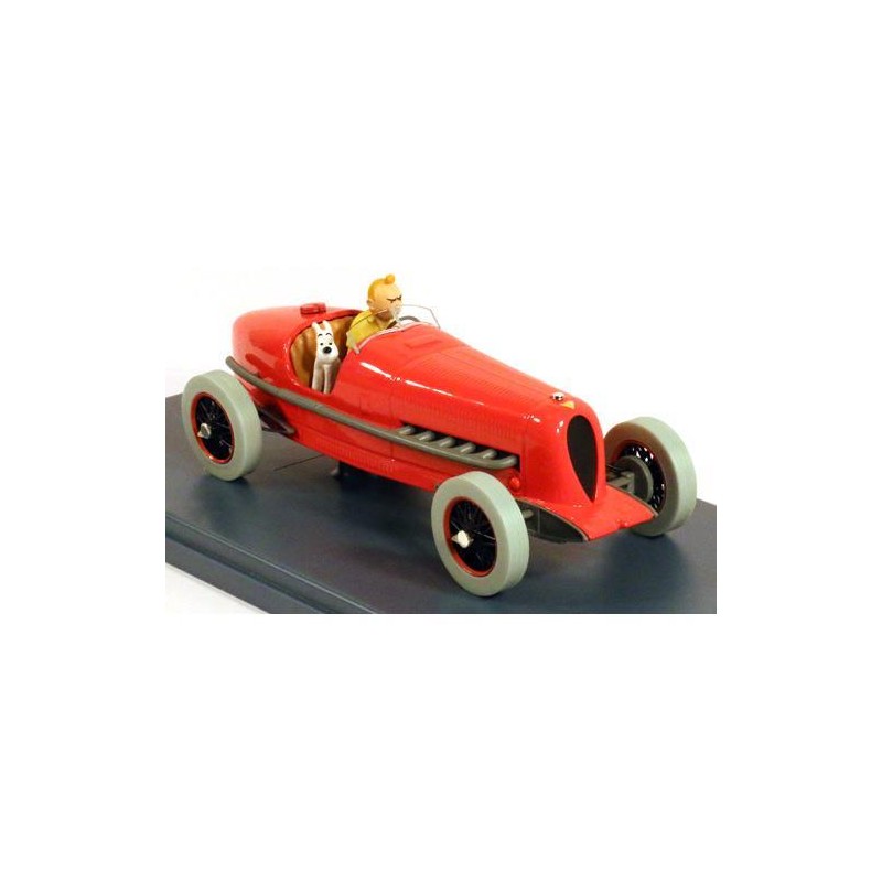 Tintin - 1:24 Modellbil 1 - Amilcar SSTC & Alfa Romeo P3 